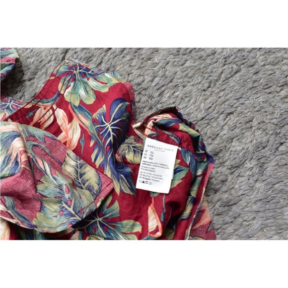 American Eagle Floral Shirt - Picture 4 of 7